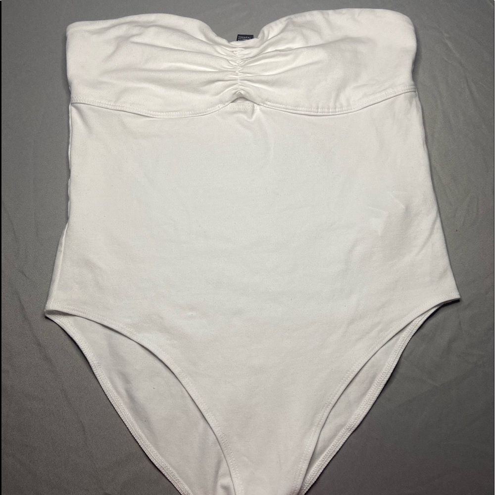 Cutout Tube Top Bodysuit